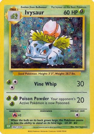 Ivysaur [Trading Card Game Classic] | Silver Goblin