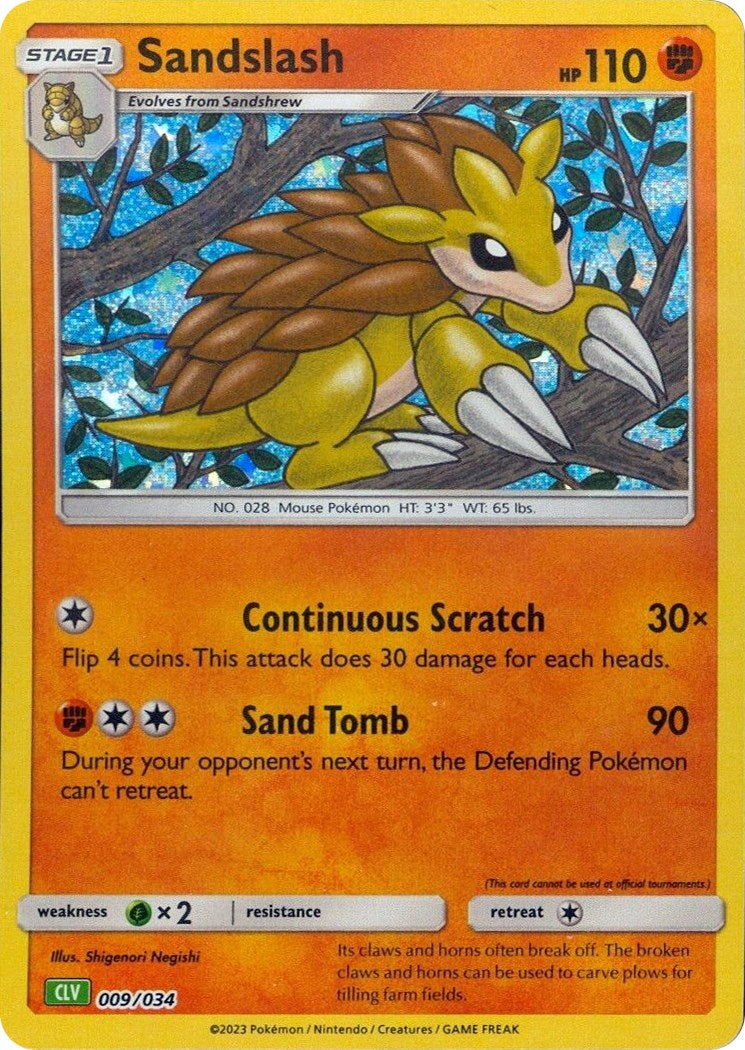 Sandslash [Trading Card Game Classic] | Silver Goblin