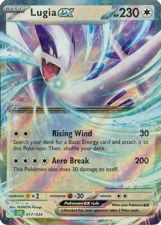 Lugia ex (17) Holofoil - Trading Card Game Classic