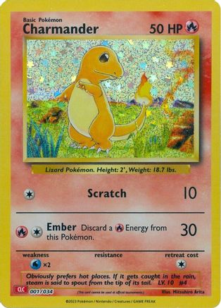 Charmander (1) Holofoil - Trading Card Game Classic