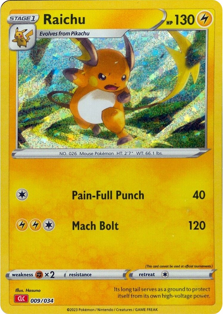 Raichu [Trading Card Game Classic] | Silver Goblin