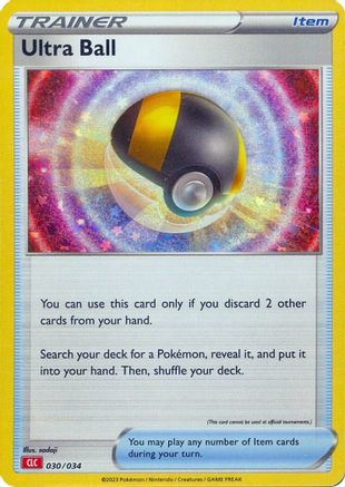 Ultra Ball (CLC) (30) Holofoil - Trading Card Game Classic
