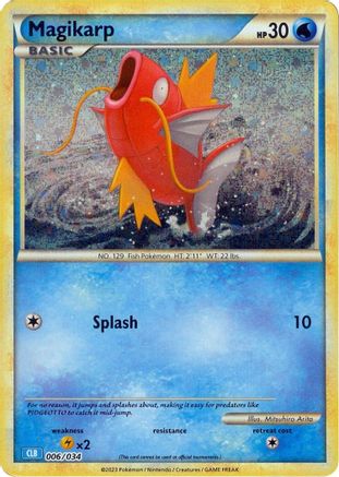 Magikarp (6) Holofoil - Trading Card Game Classic