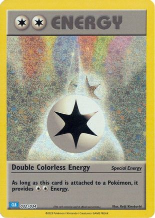 Double Colorless Energy (CLB) (32) Holofoil - Trading Card Game Classic