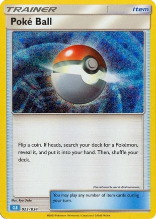 Poke Ball (CLB) (23) Holofoil - Trading Card Game Classic