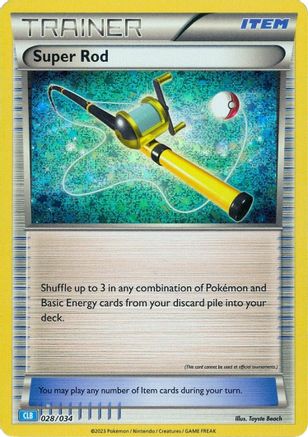 Super Rod (CLB) (28) Holofoil - Trading Card Game Classic