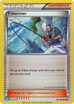 Fisherman (22) Holofoil - Trading Card Game Classic