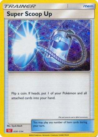 Super Scoop Up (28) Holofoil - Trading Card Game Classic