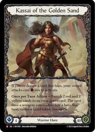 Kassai of the Golden Sand (HVY090)  - Heavy Hitters