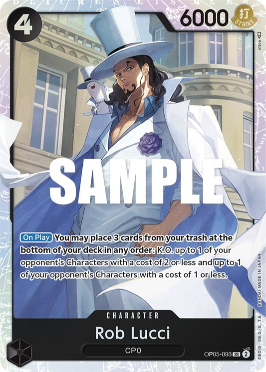Rob Lucci (OP05-093) Foil
