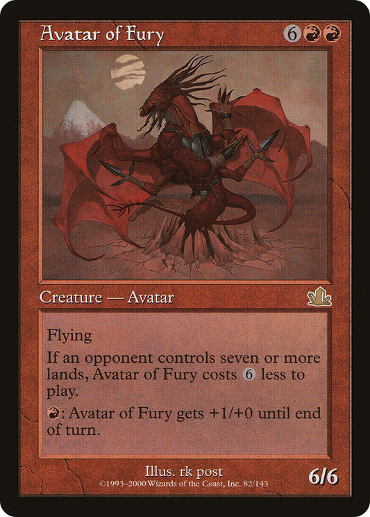 Avatar of Fury [Prophecy] Foil
