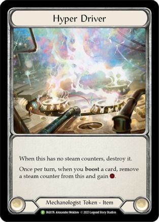 Hyper Driver (FAB176) Cold Foil - FaB Promos