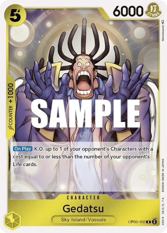 Gedatsu (OP05-102) Foil