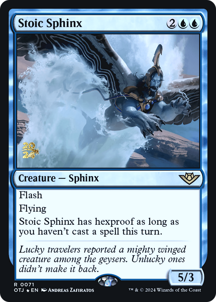 Stoic Sphinx Foil (71S)