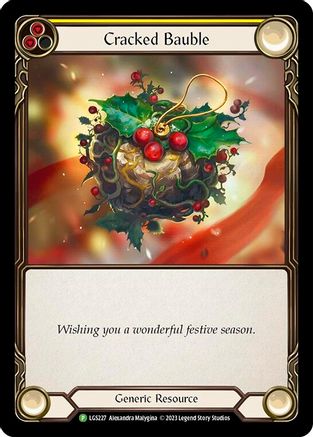 Cracked Bauble - LGS227 (LGS227) Rainbow Foil - Flesh and Blood: Promo Cards