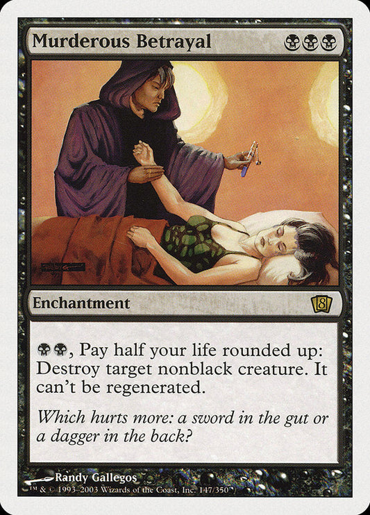 Murderous Betrayal [Eighth Edition] Foil