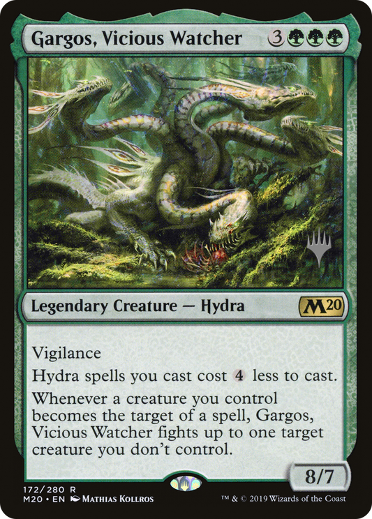 Gargos, Vicious Watcher (Promo Pack) [Core Set 2020 Promos] Foil