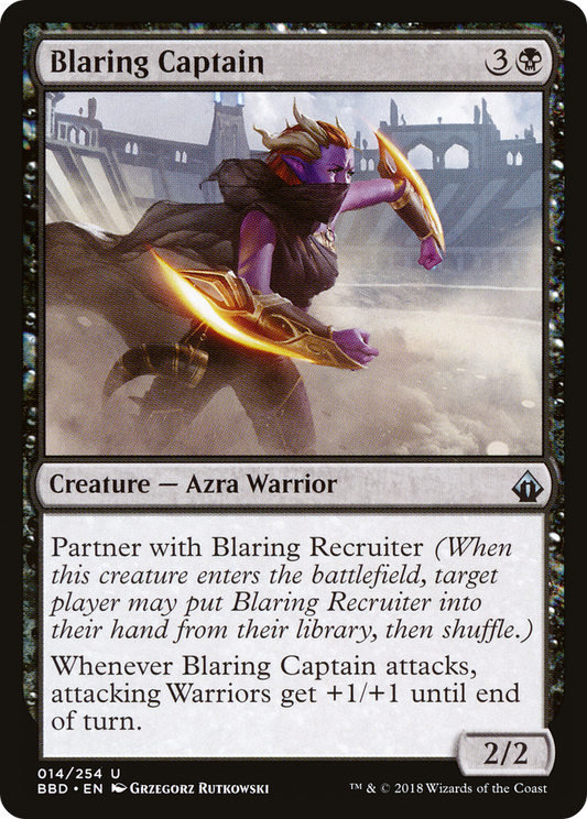Blaring Captain [Battlebond] Foil