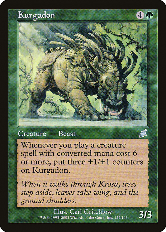 Kurgadon [Scourge] Foil