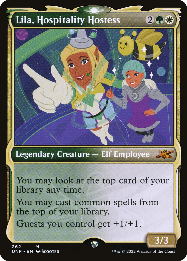 Lila, Hospitality Hostess (Showcase) [Unfinity] Foil