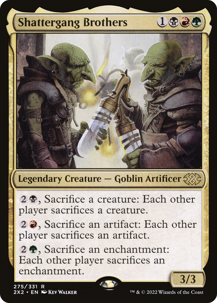 Shattergang Brothers [Double Masters 2022] Foil