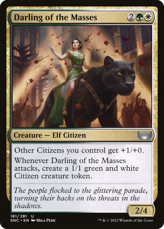 Darling of the Masses [Streets of New Capenna] Foil