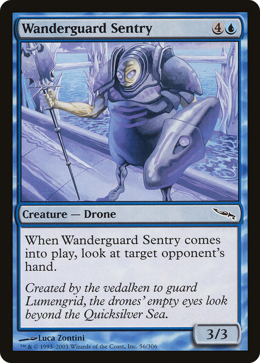 Wanderguard Sentry [Mirrodin] Foil
