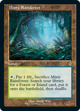 Misty Rainforest (Retro) [Modern Horizons 2] | Silver Goblin