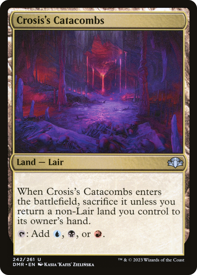 Crosis's Catacombs [Dominaria Remastered] Foil