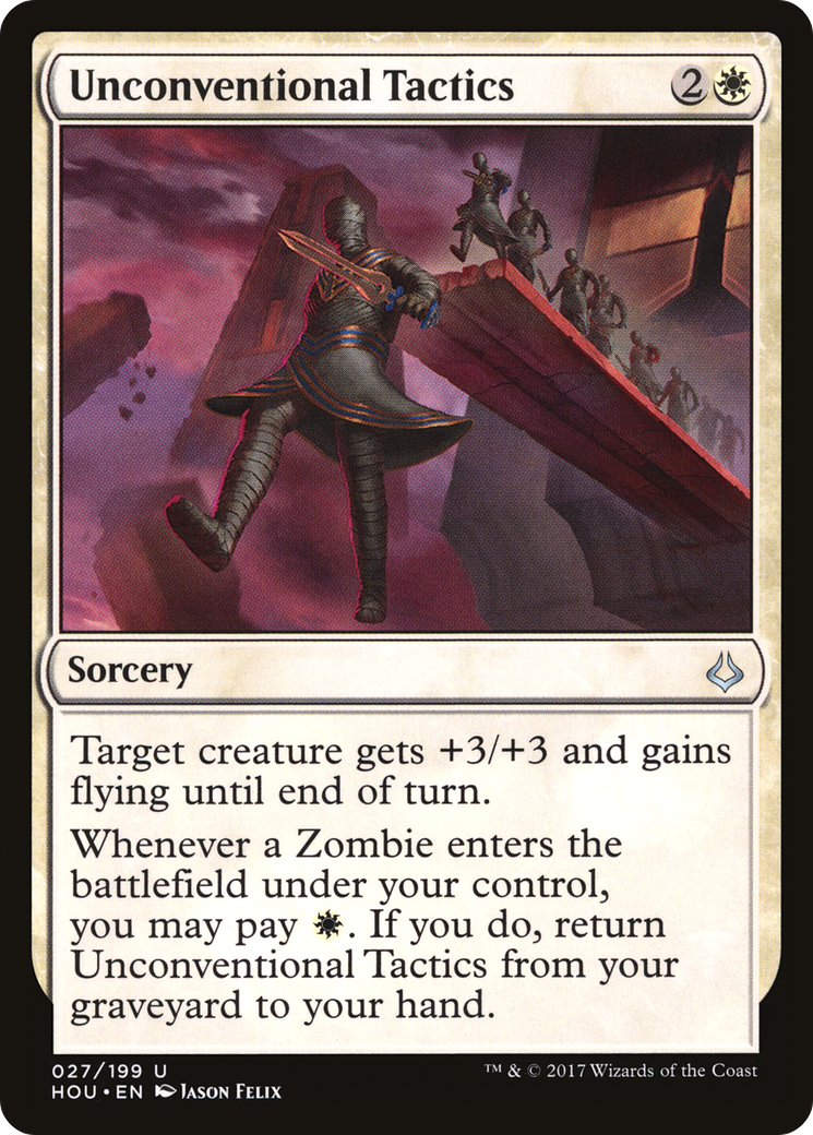 Unconventional Tactics (027) Foil - Hour of Devastation