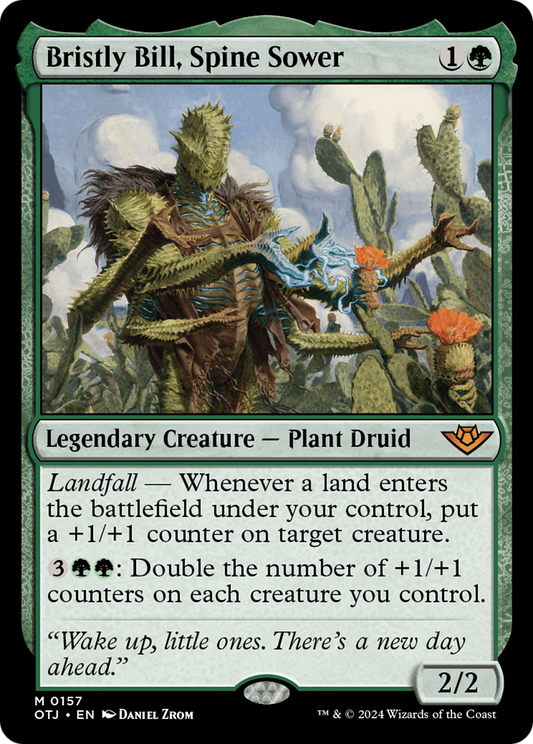 Bristly Bill, Spine Sower [Outlaws of Thunder Junction] Foil