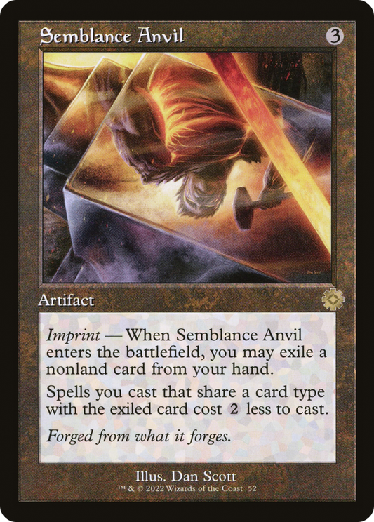Semblance Anvil (Retro) [The Brothers' War Retro Artifacts] Foil