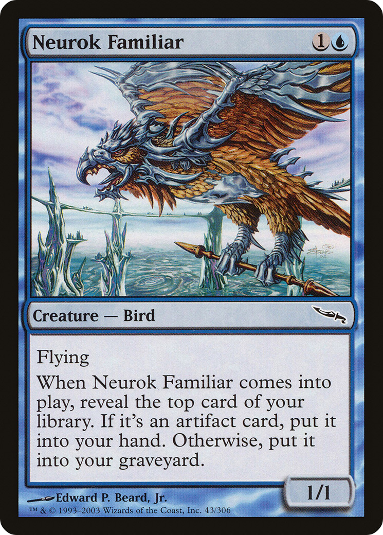 Neurok Familiar [Mirrodin] | Silver Goblin