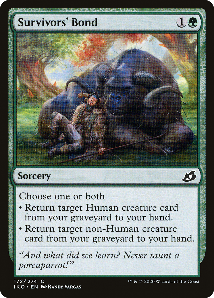 Survivors' Bond (172) Foil - Ikoria: Lair of Behemoths