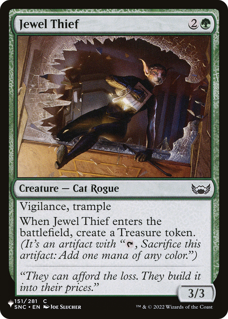 Jewel Thief [The List Reprints] | Silver Goblin