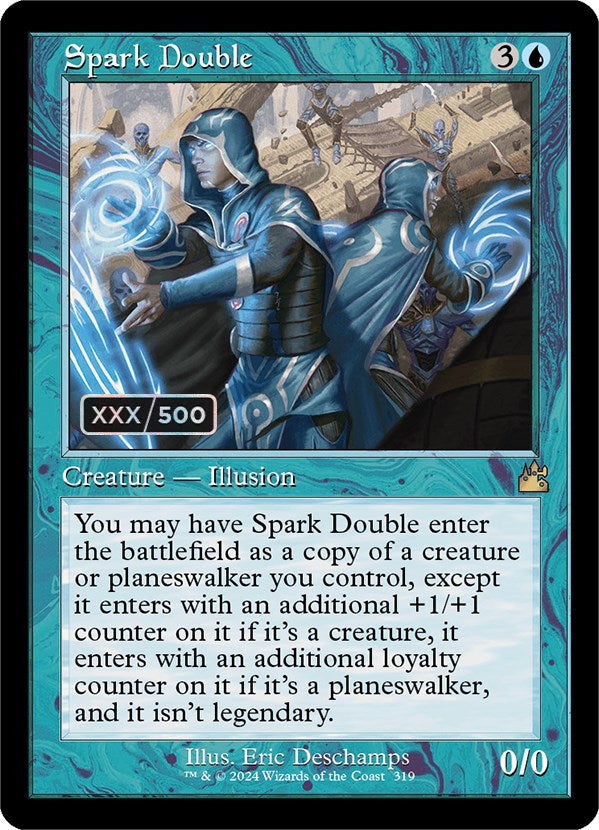 Spark Double (Retro) (Serialized) [Ravnica Remastered] | Silver Goblin