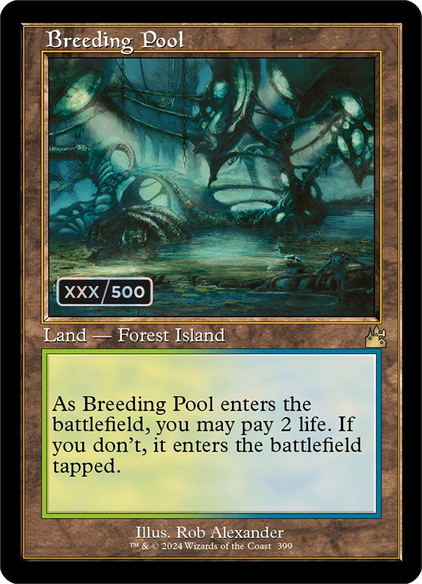 Breeding Pool (Retro) (Serialized) [Ravnica Remastered] | Silver Goblin