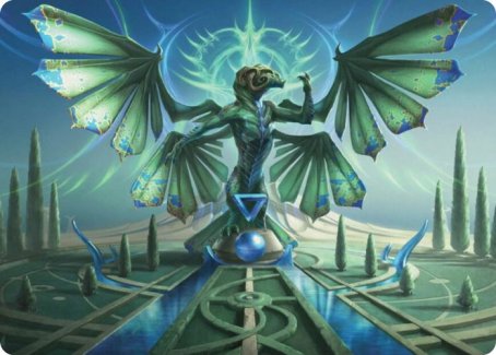 Tanazir Quandrix Art Card [Strixhaven: School of Mages Art Series] | Silver Goblin