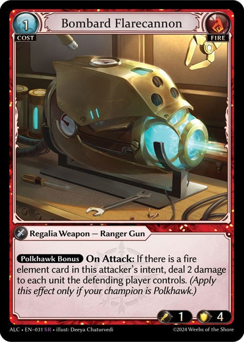Bombard Flarecannon (31) [Alchemical Revolution] Foil