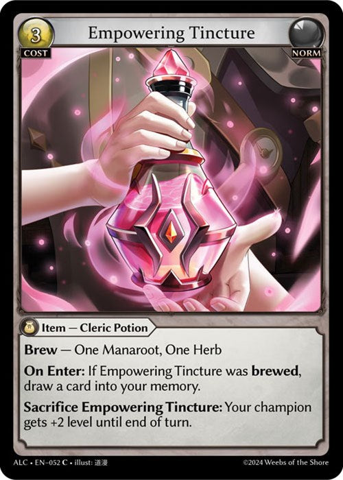 Empowering Tincture (52) [Alchemical Revolution] Foil