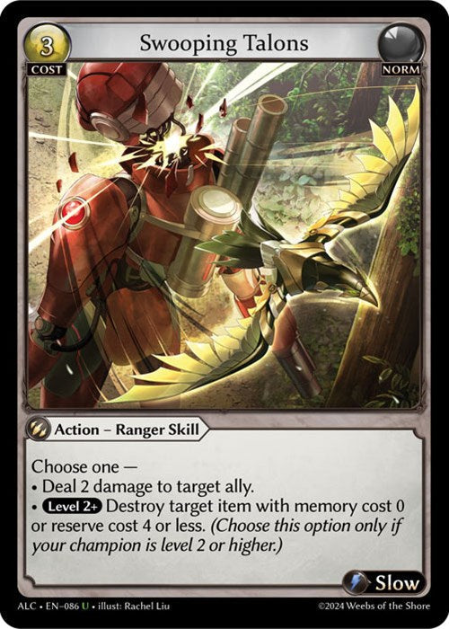 Swooping Talons (86) [Alchemical Revolution] Foil