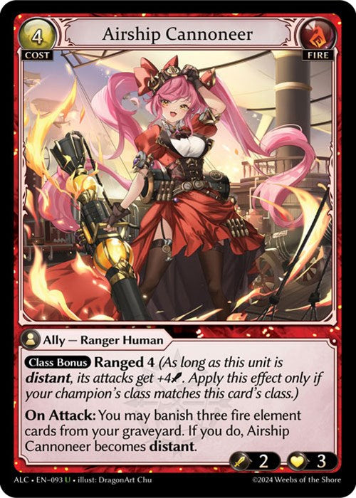 Airship Cannoneer (93) [Alchemical Revolution] Foil