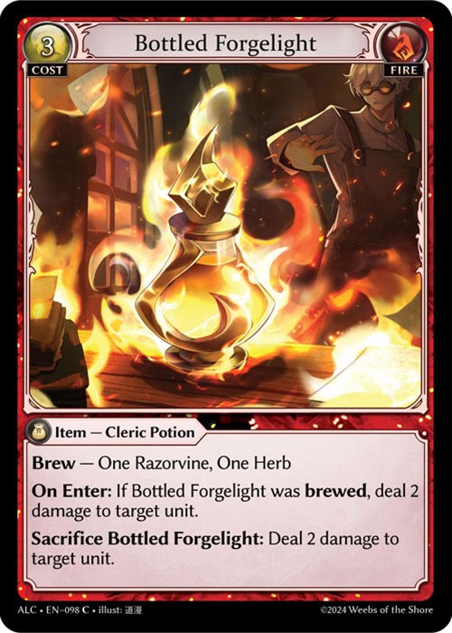 Bottled Forgelight (98) [Alchemical Revolution] Foil