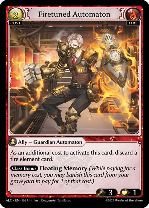 Firetuned Automaton (106) [Alchemical Revolution] Foil