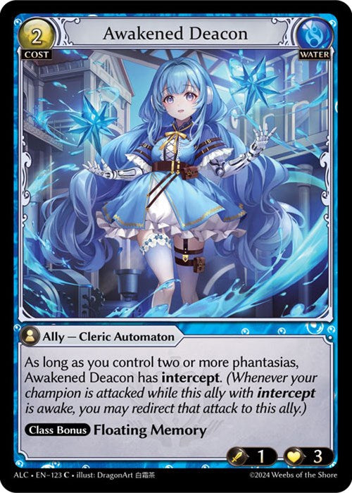 Awakened Deacon (123) [Alchemical Revolution] Foil