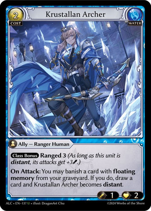 Krustallan Archer (137) [Alchemical Revolution] Foil
