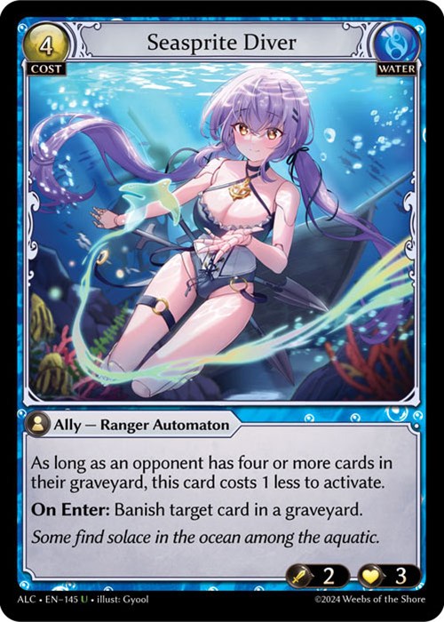 Seasprite Diver (145) [Alchemical Revolution] Foil