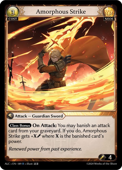 Amorphous Strike (189) [Alchemical Revolution] Foil