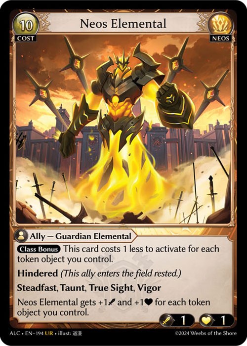 Neos Elemental (194) [Alchemical Revolution] Foil