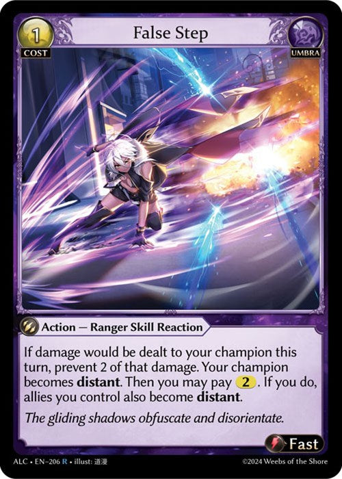 False Step (206) [Alchemical Revolution] Foil